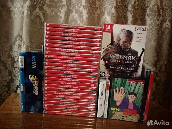Игры Switch, WiiU, DS, DC. Лицензионные