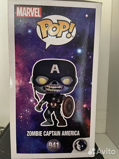 Funko pop капитан америка зомби