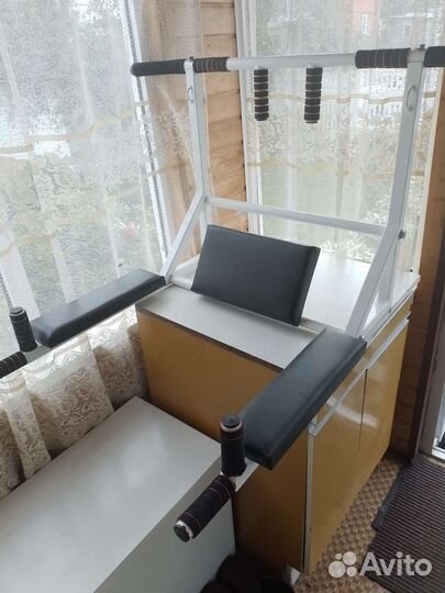 Турник настенный 3 в 1 бу