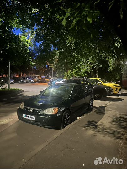 Honda Civic 1.7 AT, 2001, 170 000 км