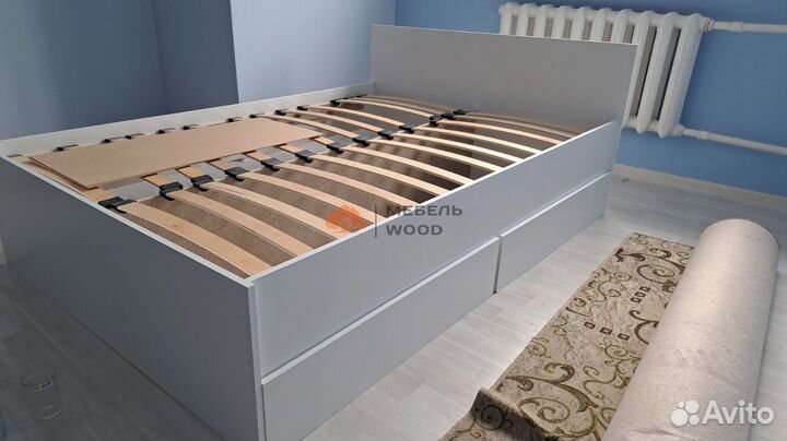 Кровать 160х200 с ящиками в комплекте
