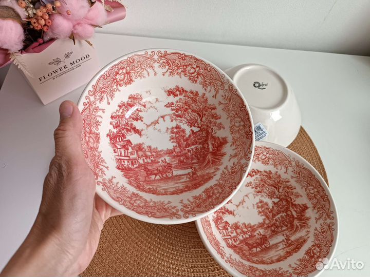 Посуда туаль де жуи в стиле Villeroy boch