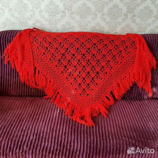 Вязаная косынка