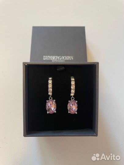 Dyrberg kern серьги новые Оригинал