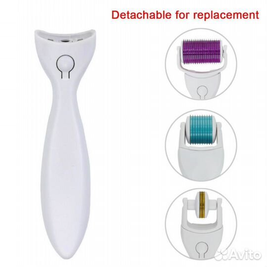 Мезороллер со съемными головками: для лица и тела