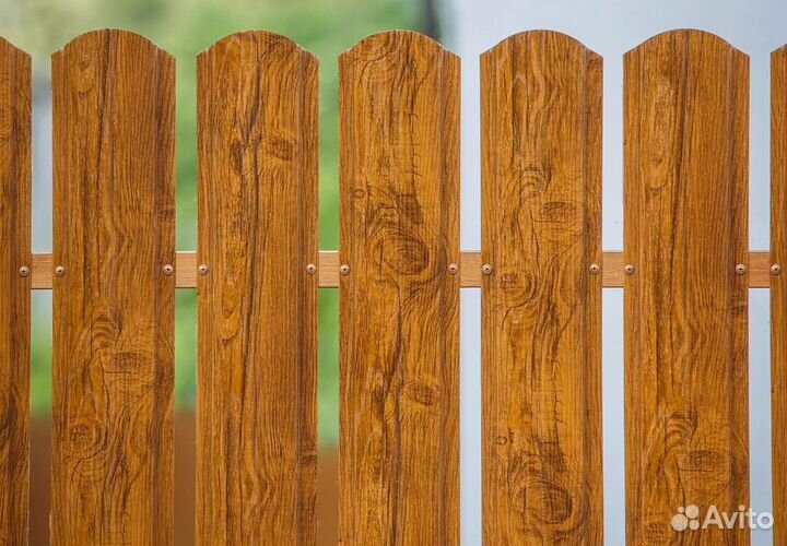 Штакетник металлический