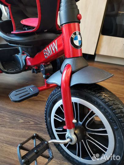 Детский трехколесный велосипед bmw