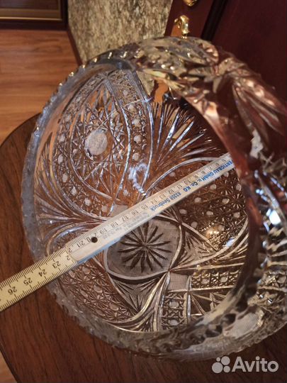 Хрусталь. Вазы для фруктов. СССР