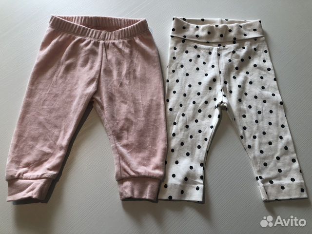 Штанишки hm 68 для девочки