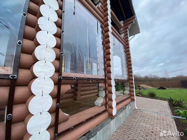 Мягкие окна для беседки