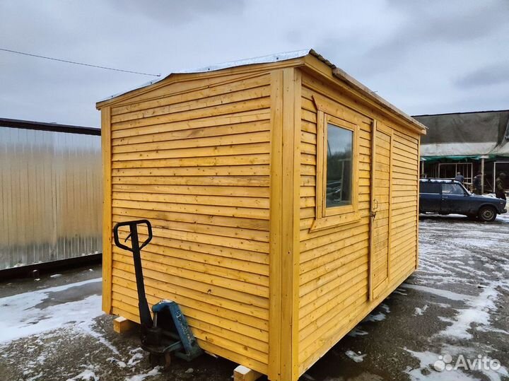 Новые деревянные бытовки