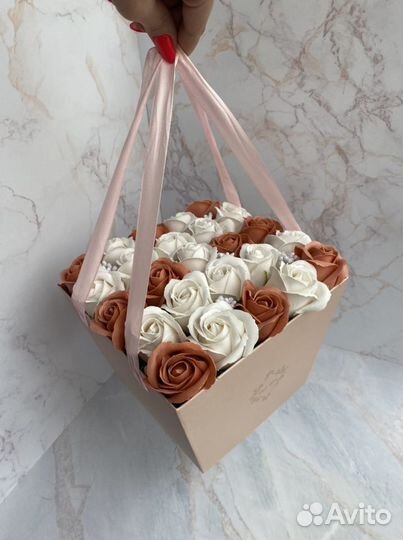 Букет из мыла