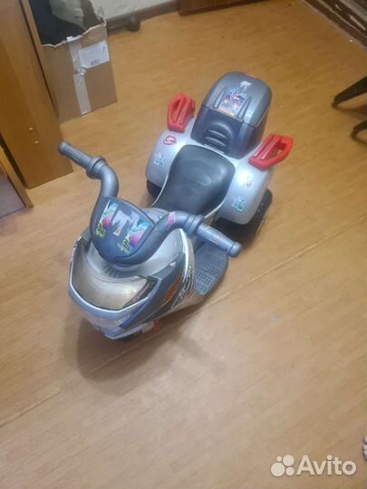 Детский мотоцикл на аккумуляторе бу