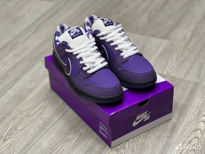 Кроссовки Nike SB Dunk Low Concepts Purple Lobster