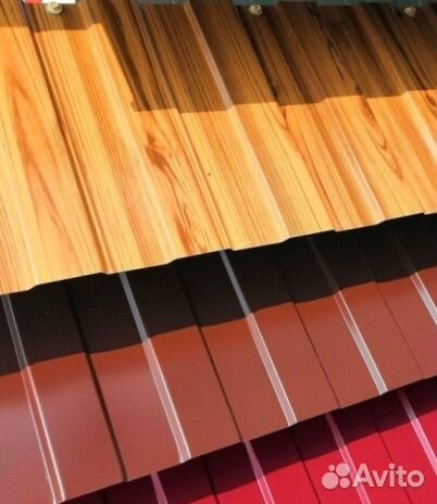 Профнастил С8 окрашеный, м2