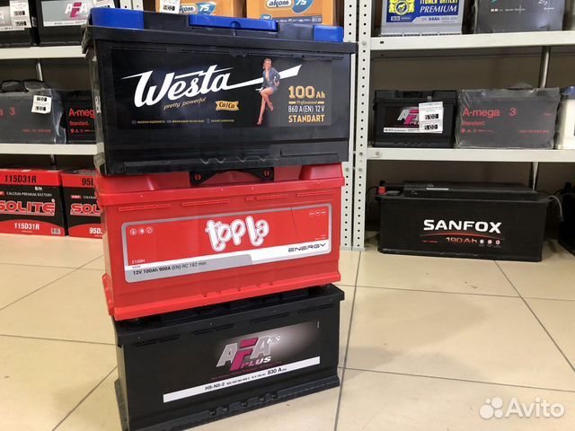 Акб 100Ач Европа/ Россия/ Корея