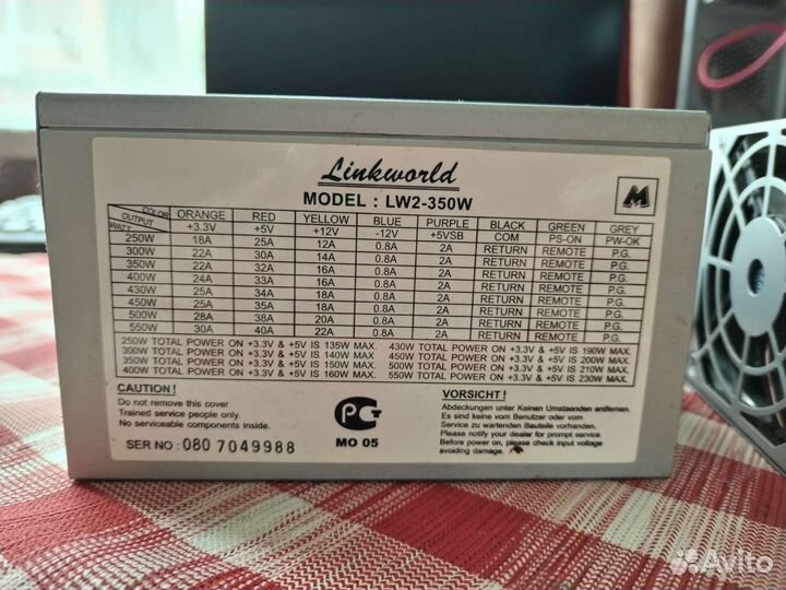 Комплектующие для платы на 775 сокете