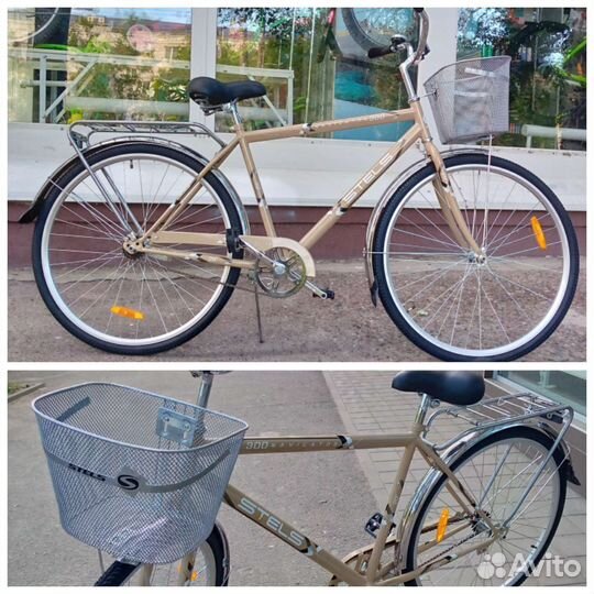 Велосипед 28д Stels Navigator 300 Gent+корзина 1ск