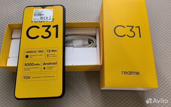 realme C31, 4/64 ГБ