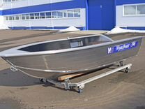 Новая лодка Wyatboat 390Р New нерегистрат алюминий