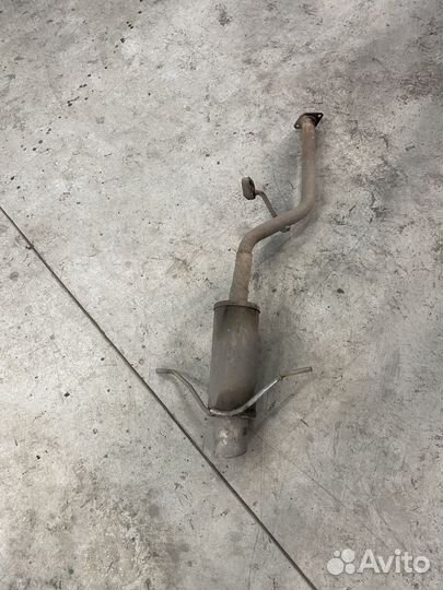 Глушитель прямоточный банка