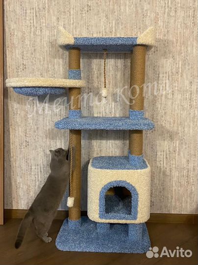 Комплекс для кошек, когтеточка