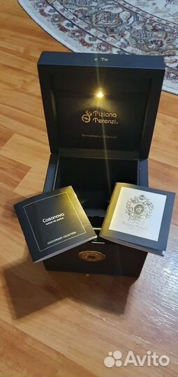 Коробка от духов Tiziana Terenzi Casanova