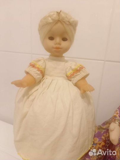 Баба на самовар СССР, винтаж