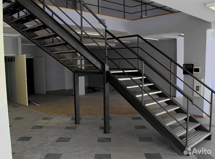 Металлические лесницы и перила дизайн 5877