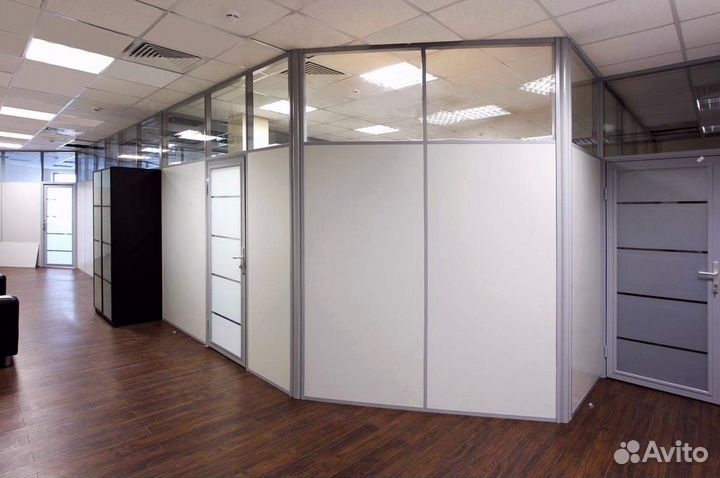 Офисные перегородки под ключ