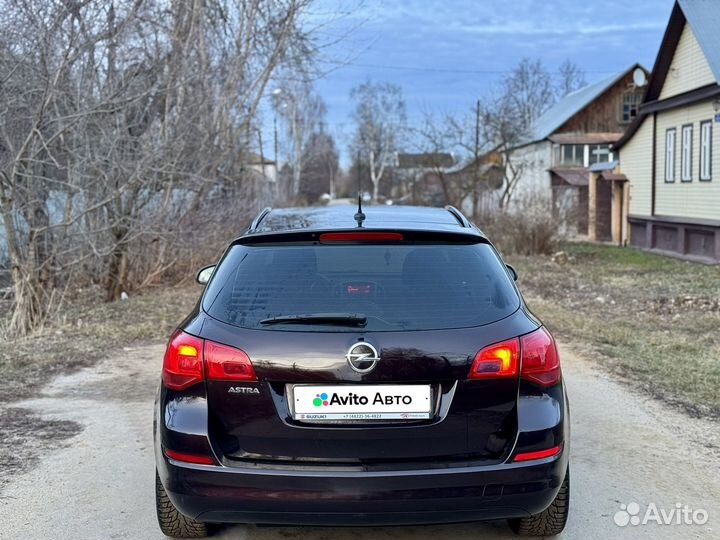 Opel Astra 1.6 МТ, 2012, 132 700 км