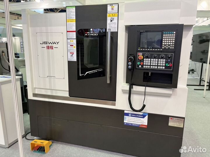 Токарный обрабатывающий центр jsway AY400
