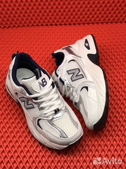 NB 530: Женские, белые, 36-41, для повседневной но