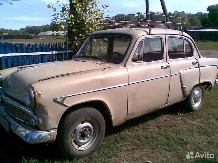 Москвич 407 1.4 МТ, 1962, 75 000 км