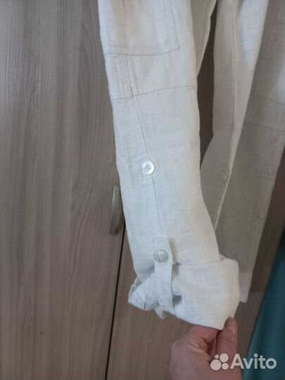 Женские льняные брюки 50р