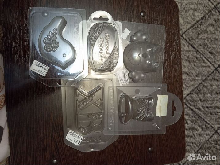 Формы для мыла пакетом