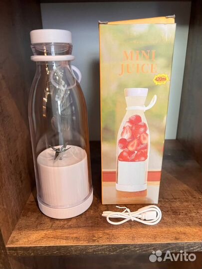 Портативный блендер fresh juice