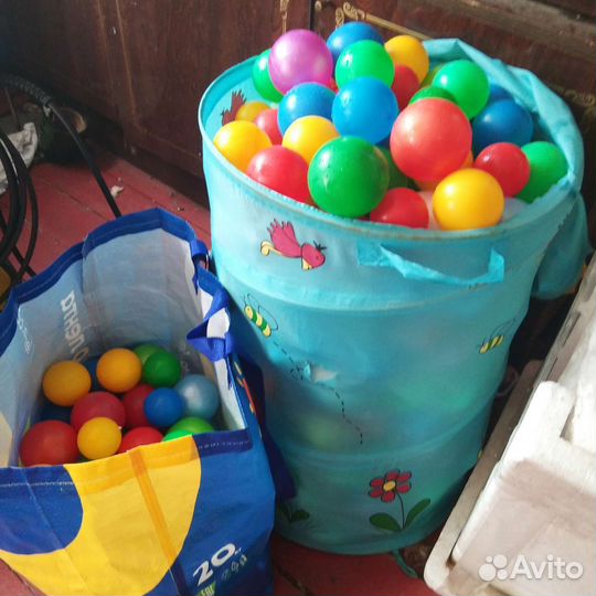 Шарики для бассейна
