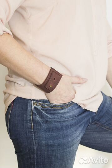 Браслет из натуральной кожи
