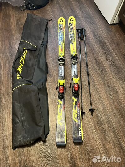 Горные лыжи 170 fisher worldcup rc4