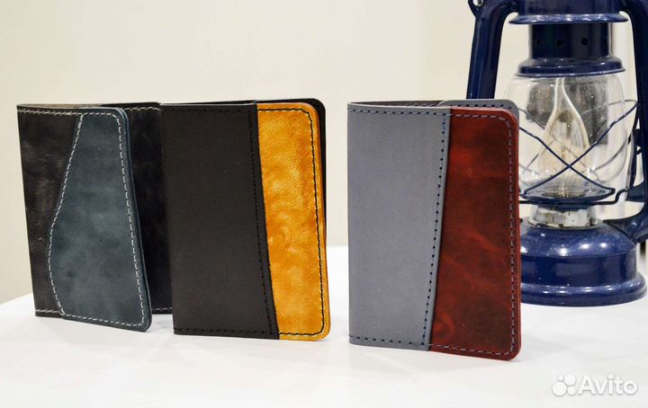 Обложка на паспорт из кожи