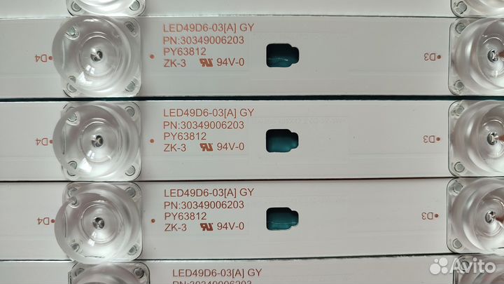 Подсветка для телевизора LED49D6-03