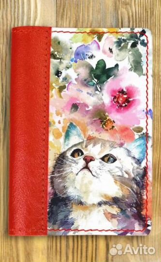 Обложка на паспорт кожа