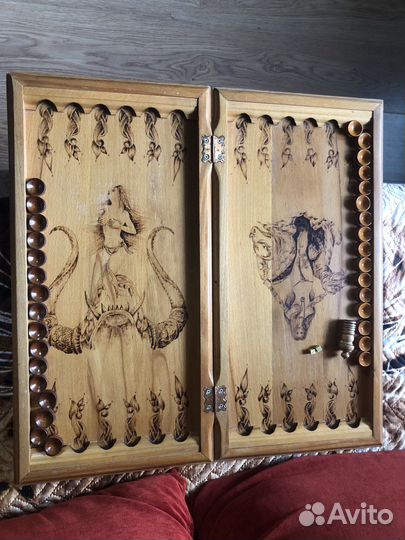 Нарды ручной работы