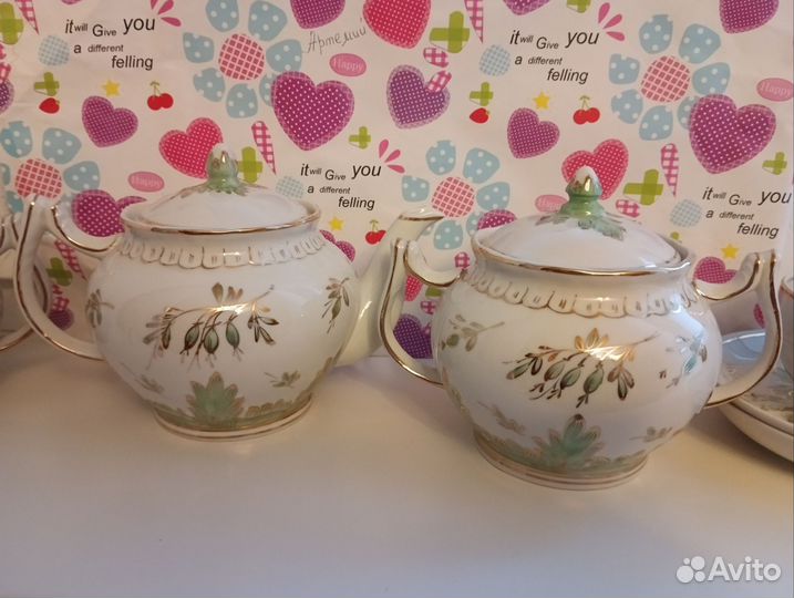 Сервиз чайный Вербилки СССР