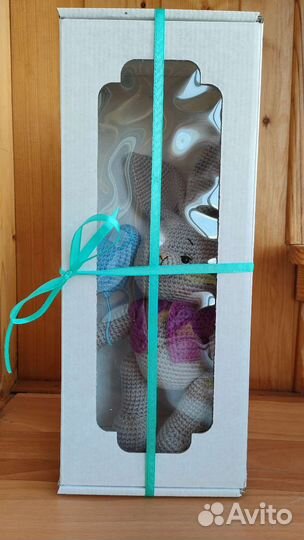 Мягкая игрушка заяц