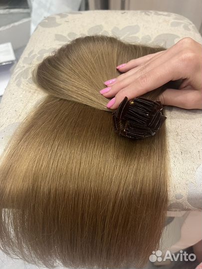 Волосы люксовые 55+ см готовые к наращиванию