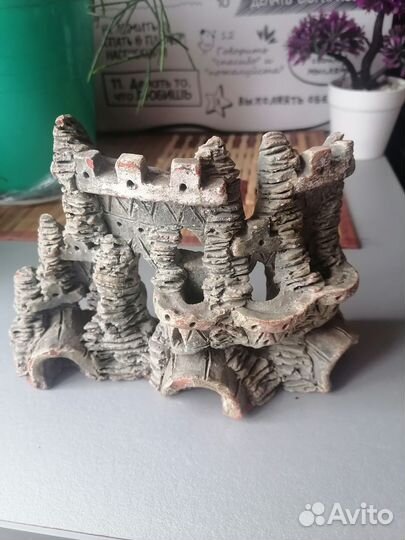 Крепость для аквариума