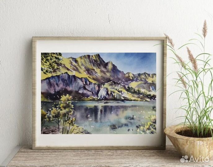 Картина Горный пейзаж