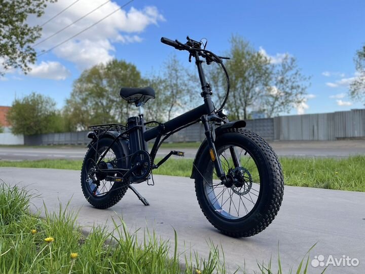 Электровелосипед складной взрослый 20х4